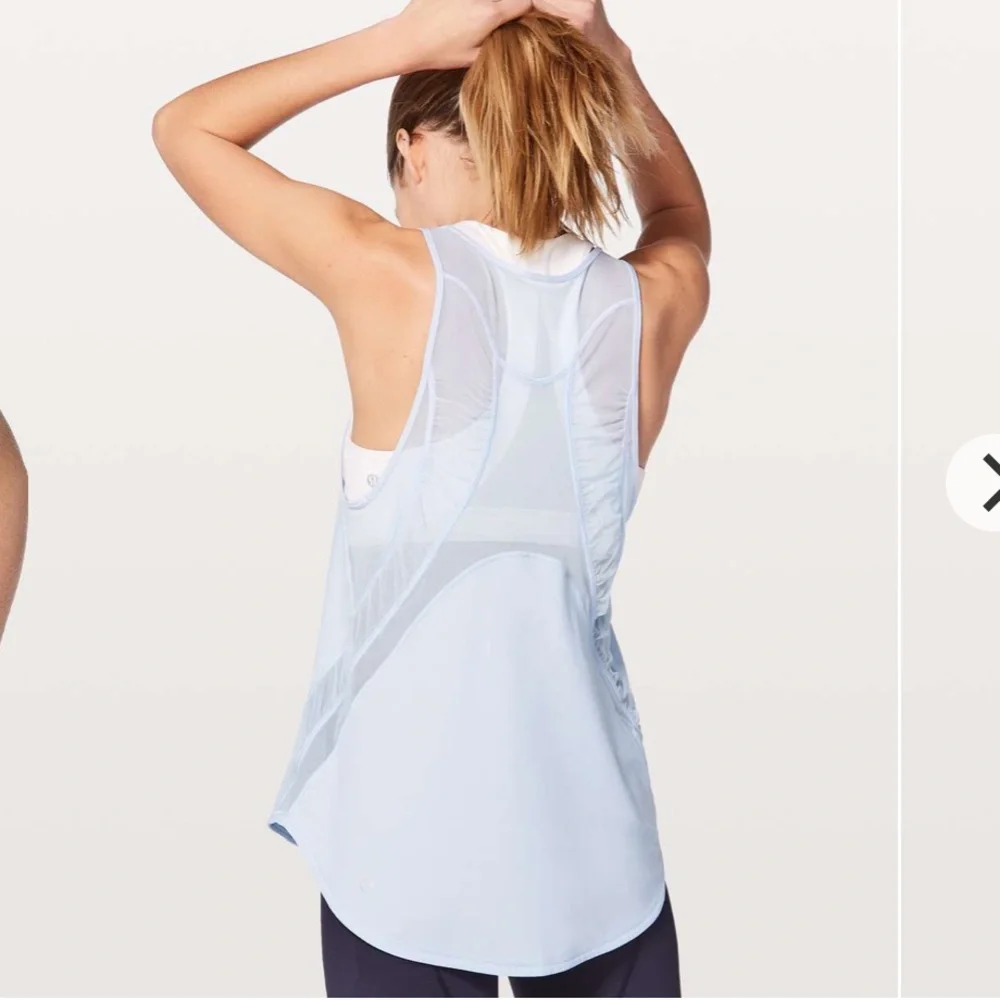 Lululemon Sculpt Tank II Gather Up Cool Breeze Size 6‎